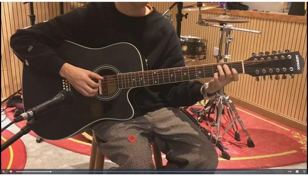 Takamine GD30CE-12 12-string Acoustic-electric Guitar - Black