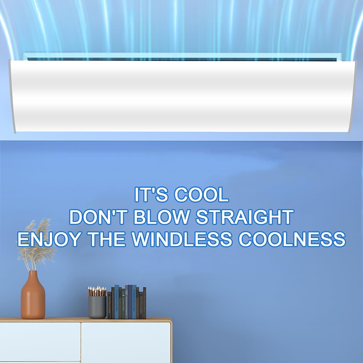 Central Air Conditioner Deflector Air Vent Deflector Air Conditioning Vent Deflector For Home/Office/Office Buildings