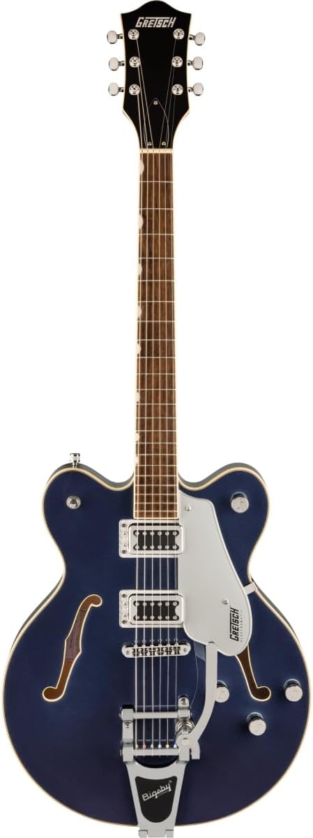 Gretsch G5622T Electromatic Center Block Double-Cut 6-String Right-Handed Electric Guitar with Bigsby Tailpiece (Midnight Sapphire)