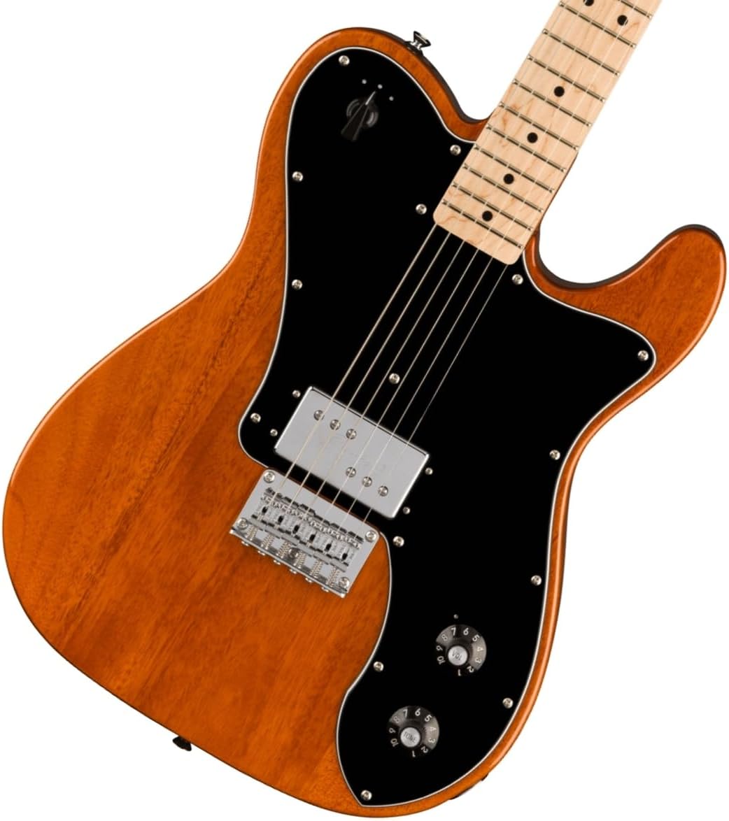 Fender Paranormal Esquire Deluxe, Maple Fingerboard, Black Pickguard, Mocha