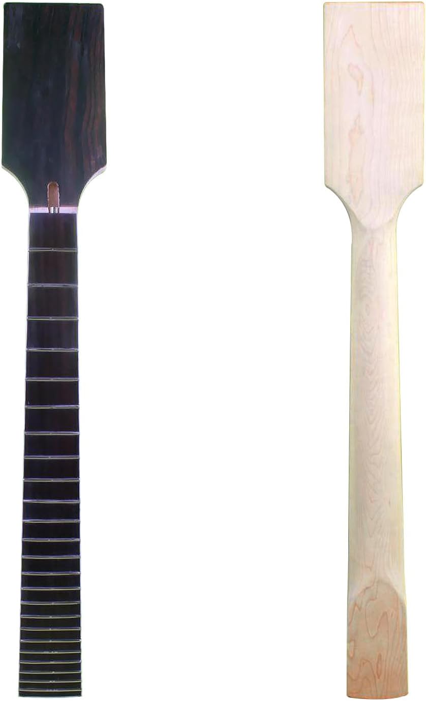 7 String Electric Guitar Neck 24 Fret 25.5inch Maple Rosewood Fretboard Paddle wide Necks Electric Guitar Neck Unfinished Replacement