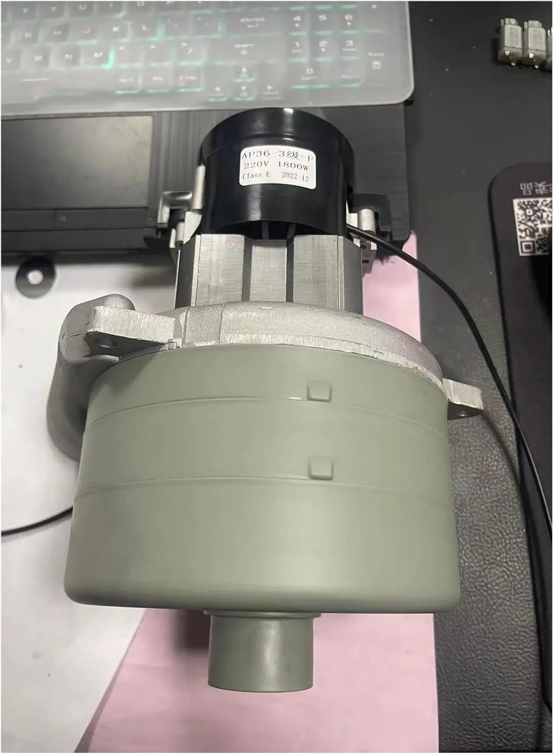 All Metal Three -layer 220V 1800W Motor with Copper Wire for Floor Scrubber Washing Machine