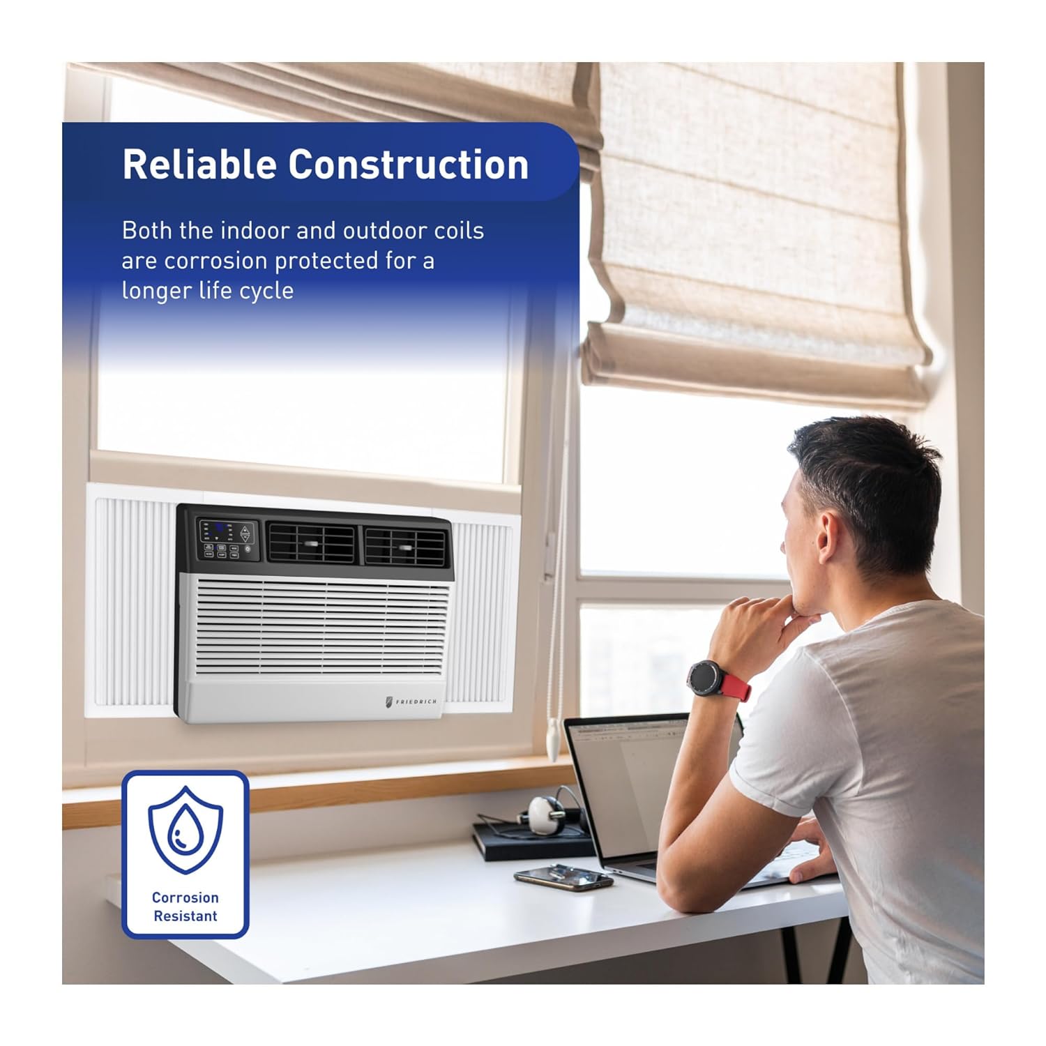 Friedrich Chill Premier 5,000 BTU 115v Cooling Only Window Unit