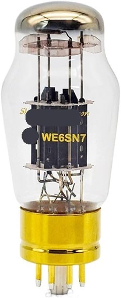 WE6SN7 6SN7 Electron Tube Precision Matching Tube Replaces CV181 6H8C 6N8P 6SN7 Audio Amplifier Electron Tube(Two PCS Matched)