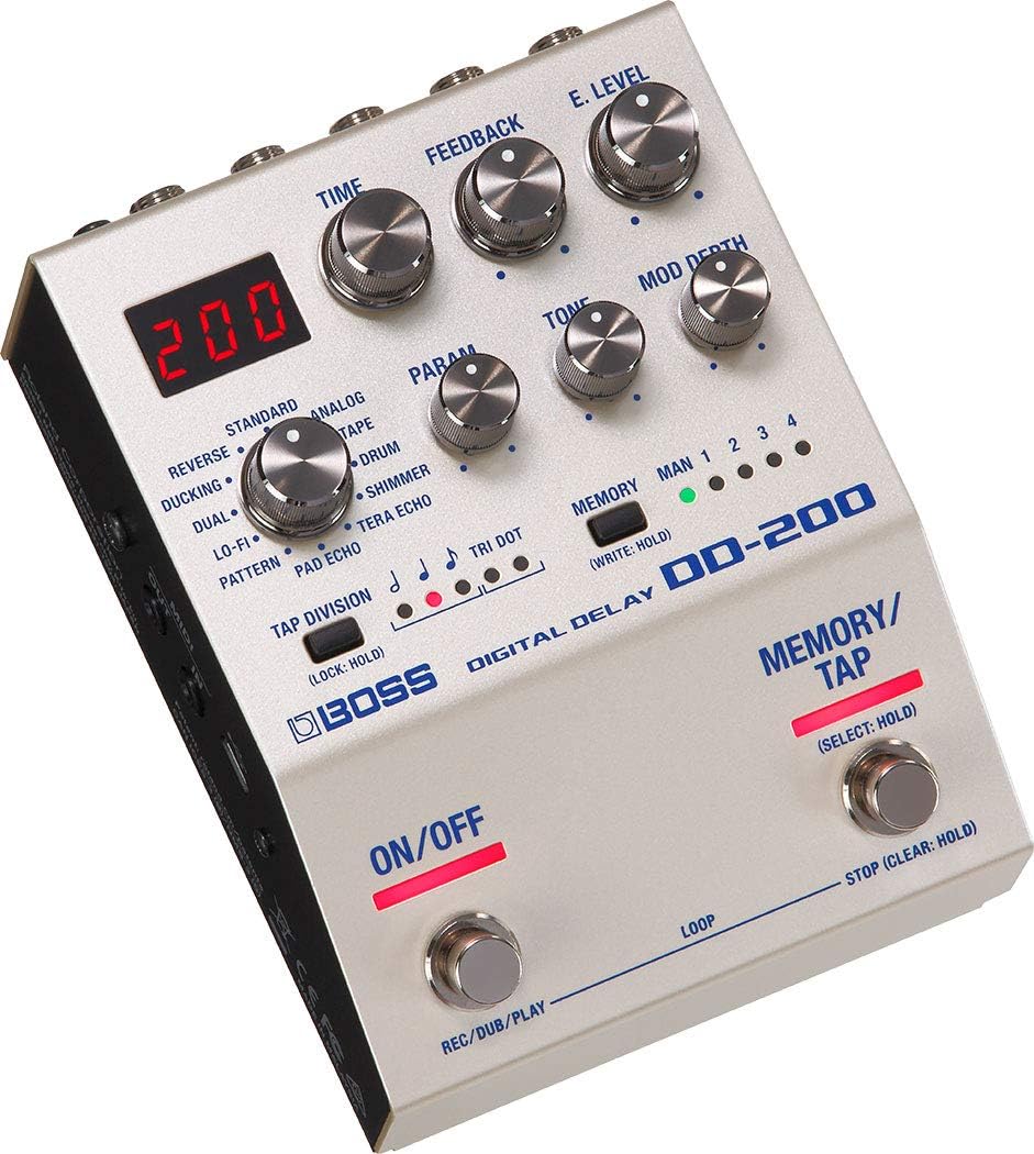 BOSS DD-200 Digital Delay Guitar Pedal (DD-200)