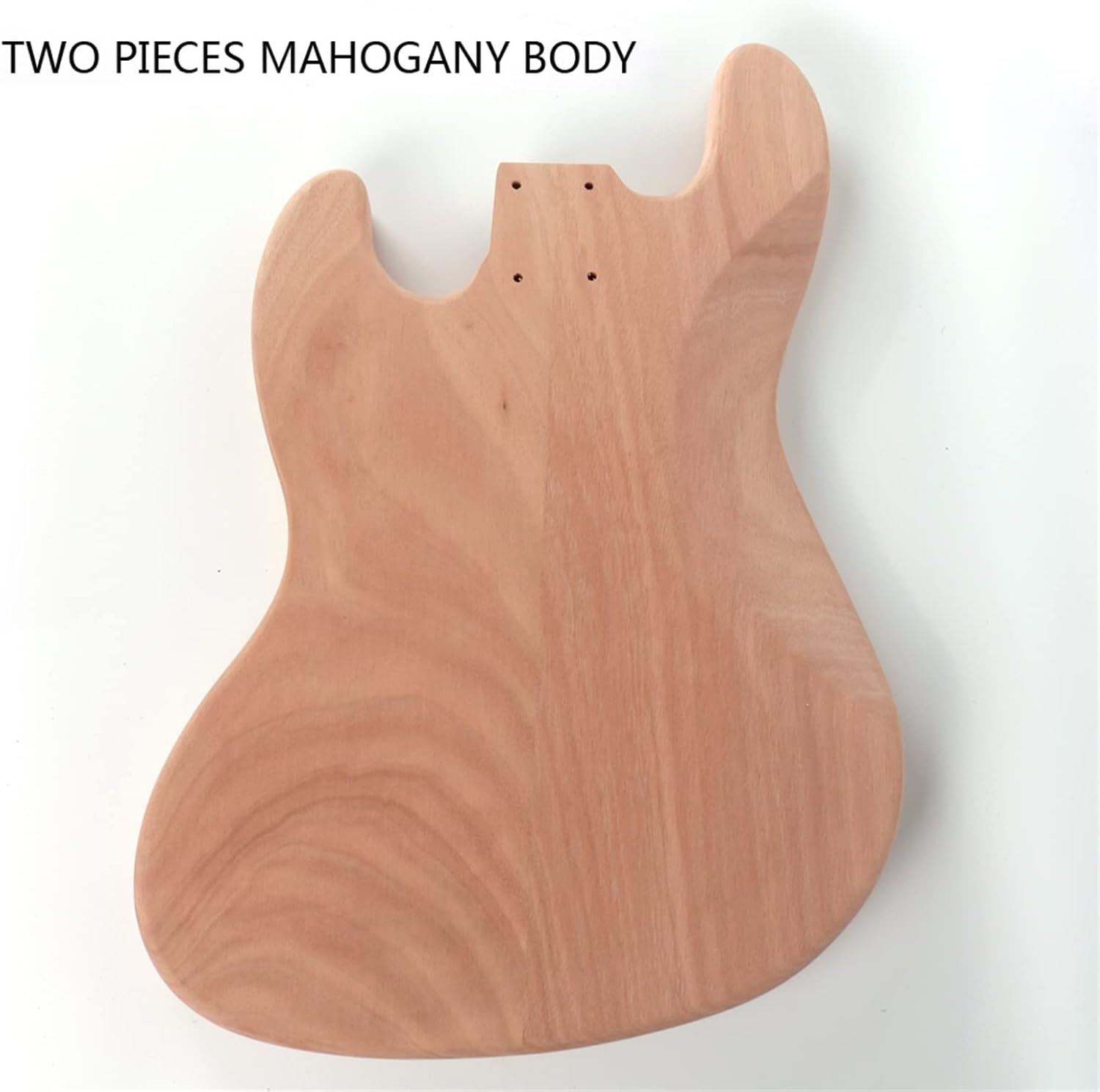 TSTS Unfinished Maple/Rosewood Fretboard Mahogany Body 20 Frets DIY Electric Guitar Kit Unfinished Electric Guitar Kit (Color : Maple)