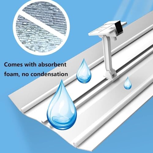 Air Conditioner Deflector for Ceiling Central Air Conditioner, Adjustable Angle, Easy Installation, Lightweight Plastic, Prevent Cold Air from Blowing Right