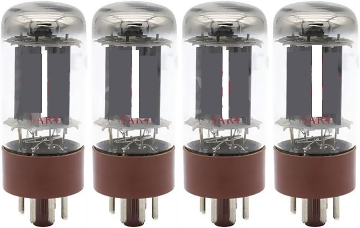 Vacuum Tube Rectifier 5AR4 Vacuum Tube Replace 5Z3PA GZ34 5U4G 274B 5R4 U77 5Z4PA HiFi Audio Vacuum Tube Amplifier Matched(4pcs Matched Quad)