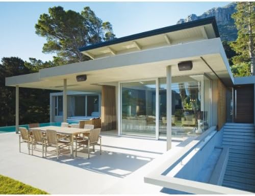 YAMAHA NS-AW194BL High-Performance All-Weather Outdoor Speakers | Black | 4 Speakers Bundle