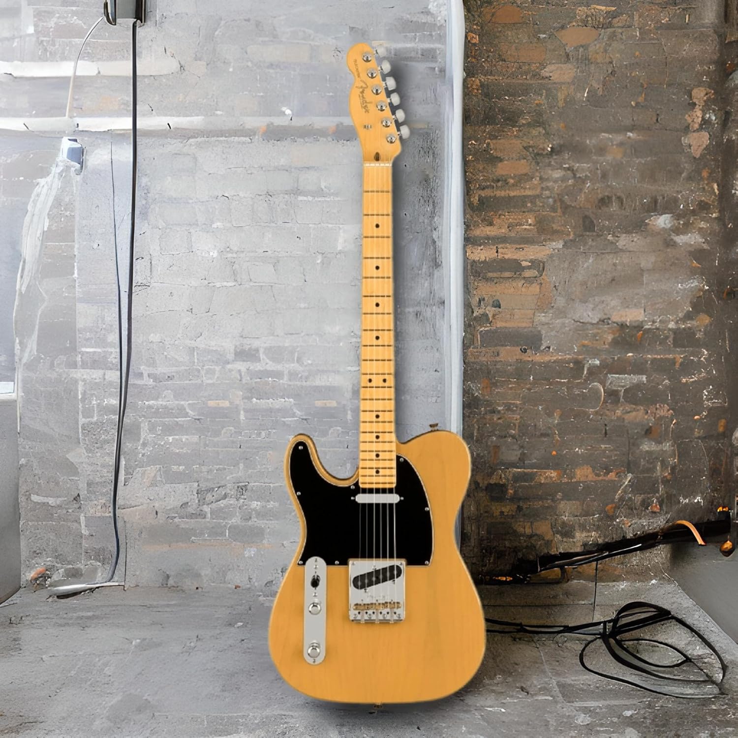 Fender American Professional II Telecaster Left-handed - Butterscotch Blonde with Maple Fingerboard