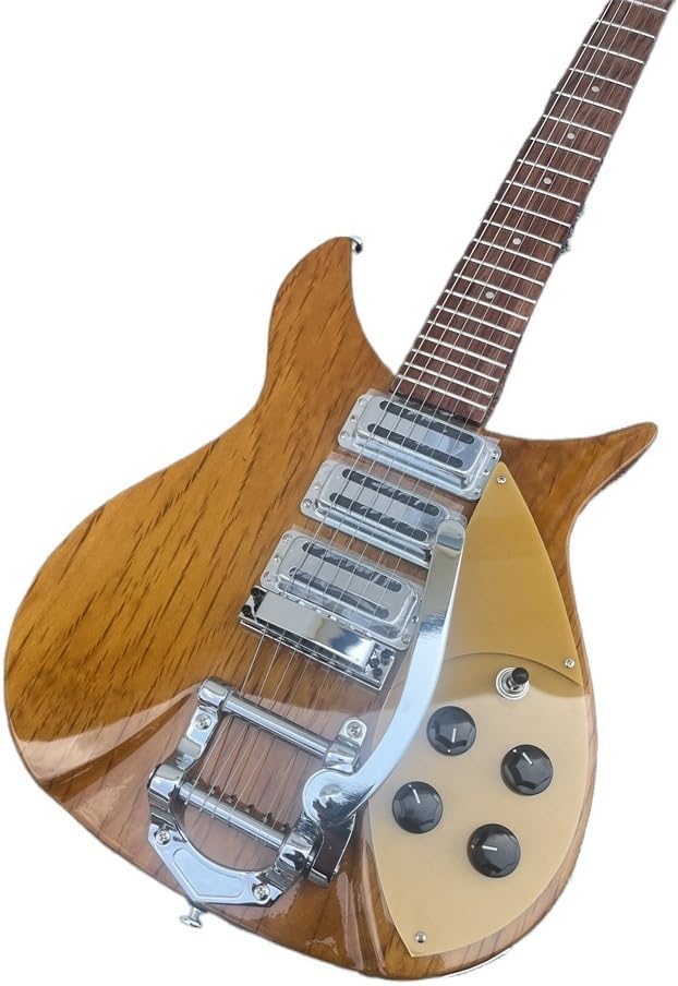 Custom 325 electric guitar 6-string electric guitar, Yellow paint 527-string pitch