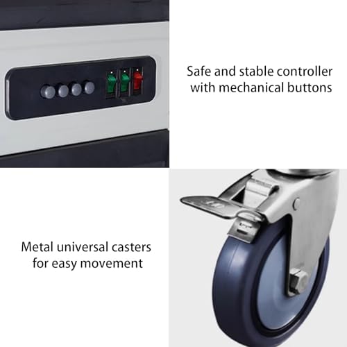 Portable Air Conditioners, Evaporative Air Cooler with 8 Ice Packs, 3 Speeds, Personal Swamp Cooler for Bedroom Home Office(69 * 45 * 140cm)