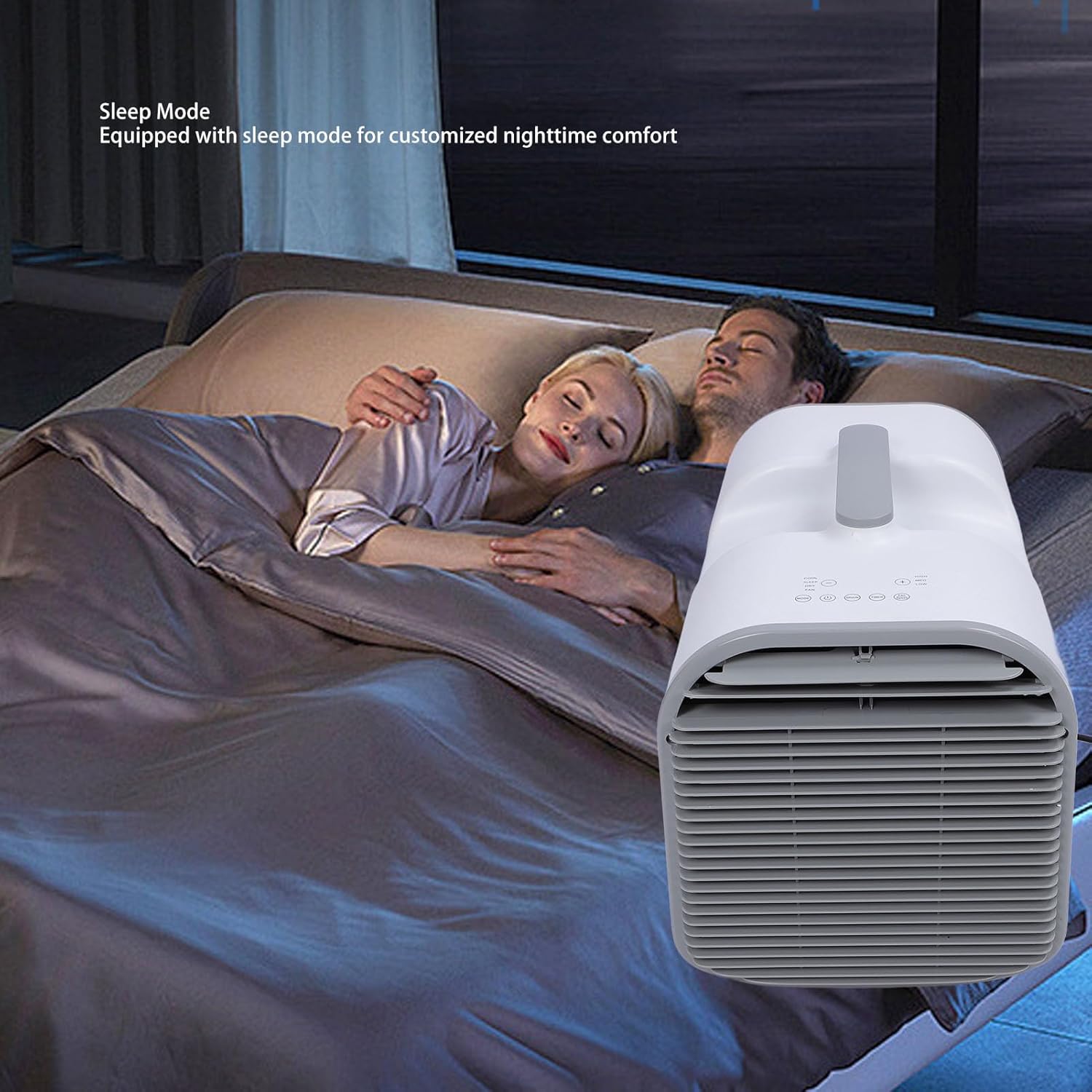 Marhynchus Portable Air Conditioner, 5200BTU Compact AC Unit with Remote Control and Dehumidification, for Room Tent RV Workshop (US Plug 110V)