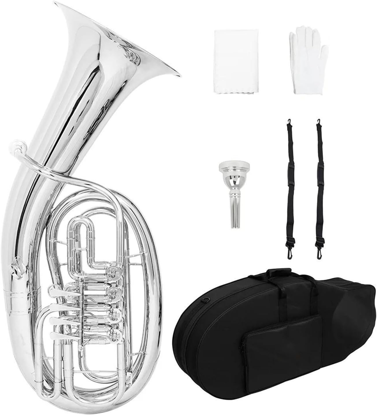 Professional 4 key Euphonium Bb Tune Instrument