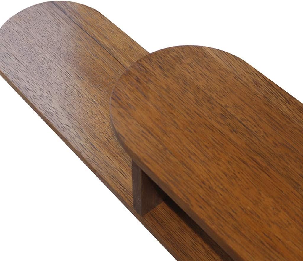 Mounted Floating Shelves Wall Mounted Shelf, Wall Mounted Floating Shelf Walnut Wood 100cm for Media Console and Components