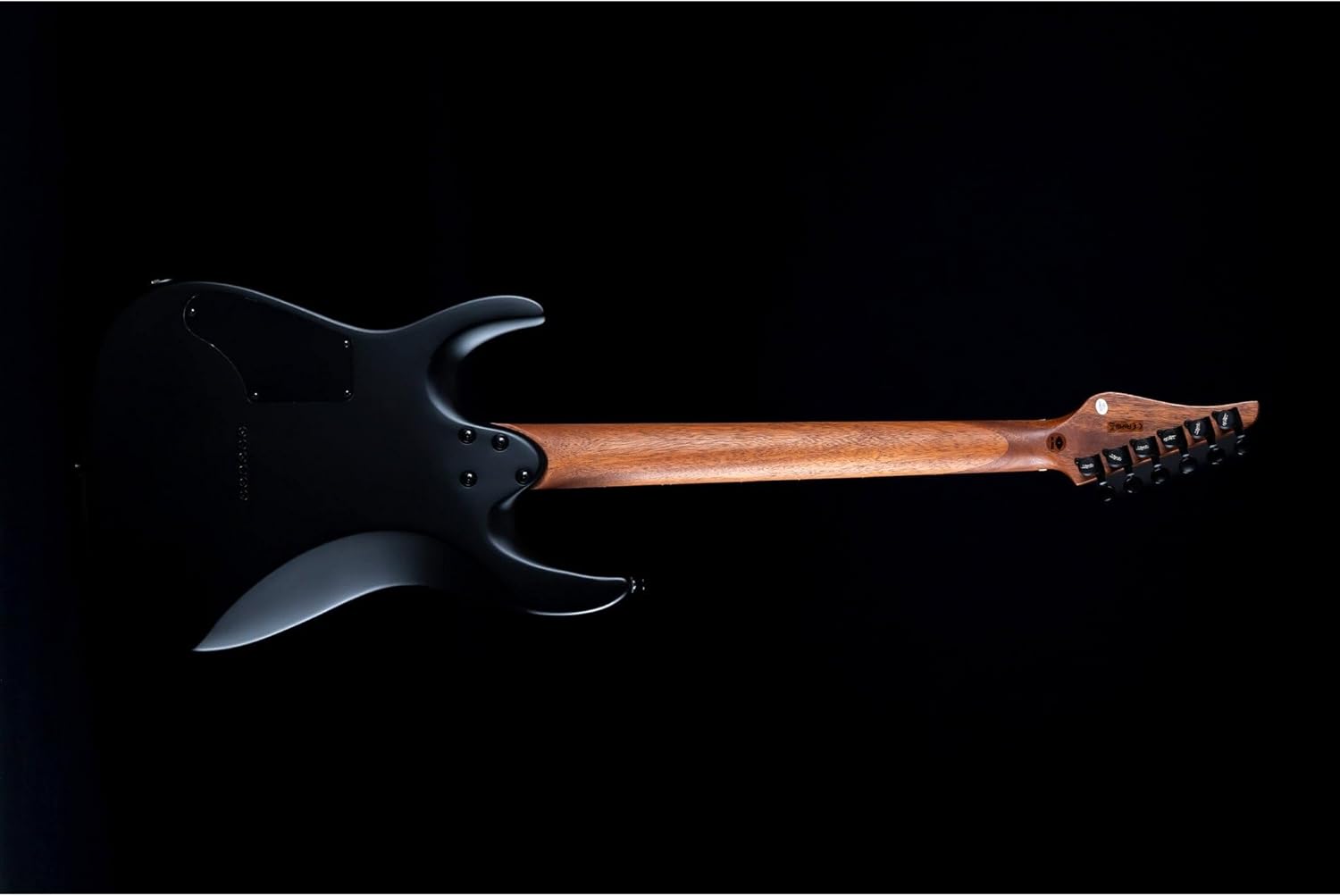 JS-50x Mahogany Body Stygian Electric Guitar, Black 6-String