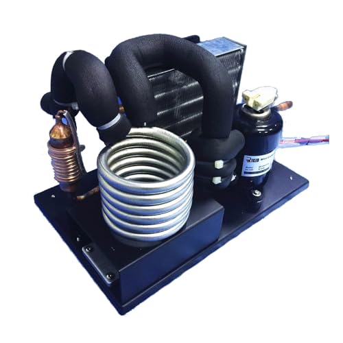 Air Conditioner, Stainless Steel Coil Chiller DV3220E-S, 24V DC, 200W Capacity, R134A Refrigerant, Compact Portable Cooling Unit