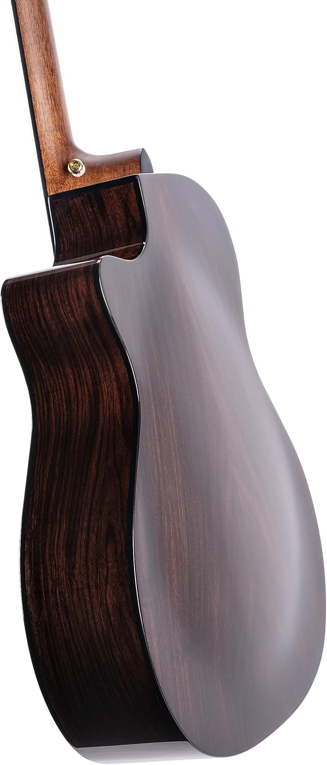 Cort Grand Regal Series Acoustic-Electric Guitar, Natural Glossy (GAPFBEVELNAT)