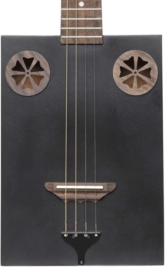 JN Guitars Series 4 String Acoustic Guitar, Right, Cask Coal, Full FIRKCOAL