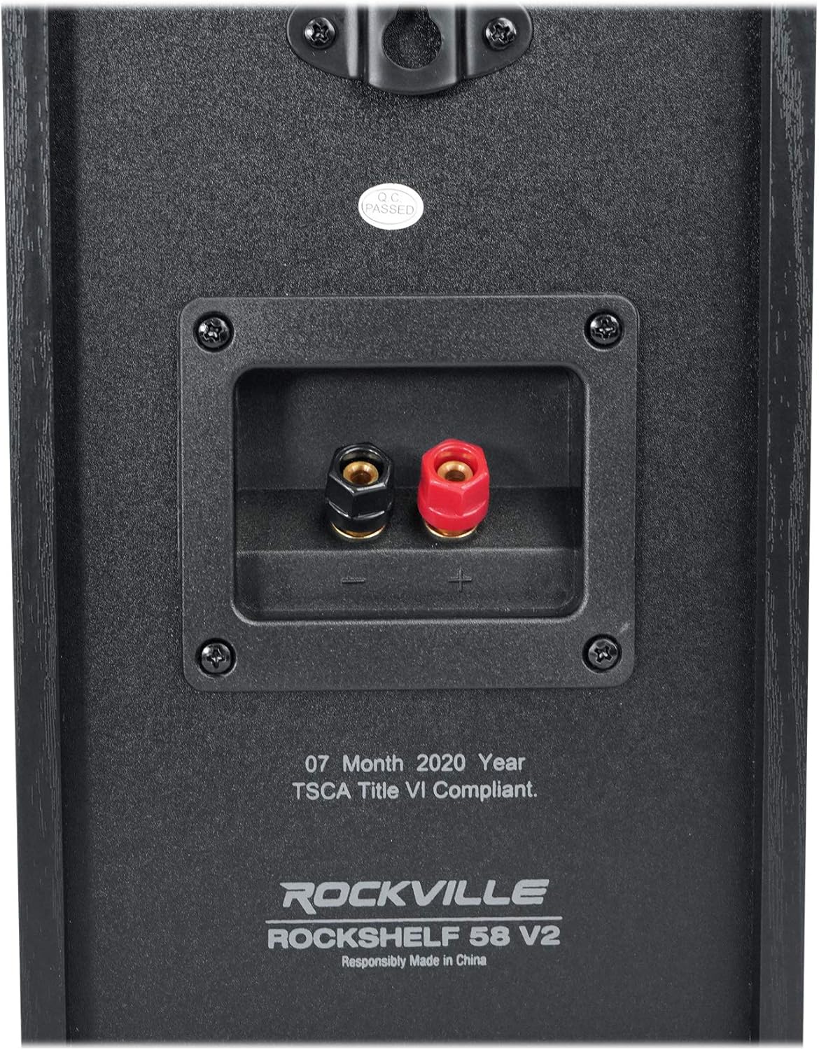 Rockville Pair RockShelf 58B V2 360W Black 5.25