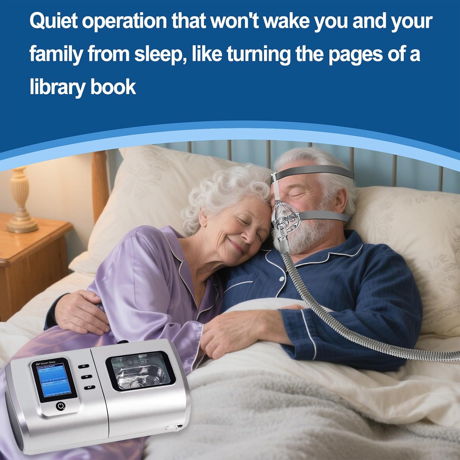 Veterinary Auto Sleepnea Device - Portable and Automatic, Featuring a 220ml Water Tank, English Version, All Accessories Included and a Storage Bag