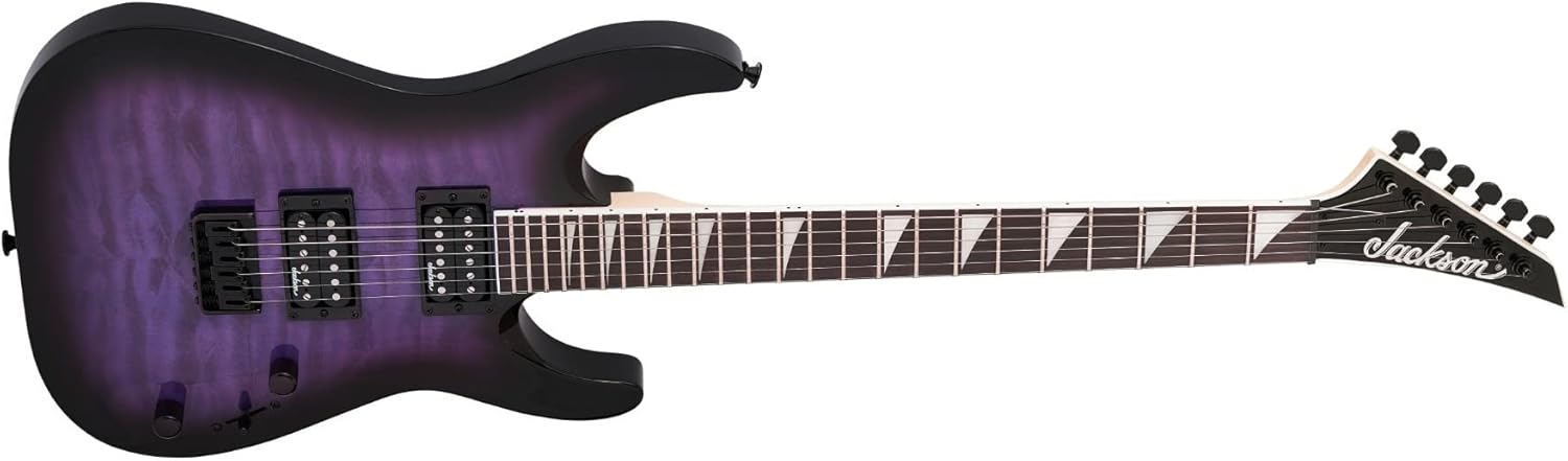 Jackson JS Series Dinky Arch Top JS32Q DKA HT Electric Guitar - Transparent Purple Burst