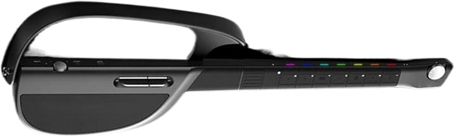 VBESTLIFE Stringless Electric Guitar, Black, Smart Stringless Guitar, Built-in External Speaker, 3.5mm Sound Interface, Automatic Playing, for Guitar Beginners