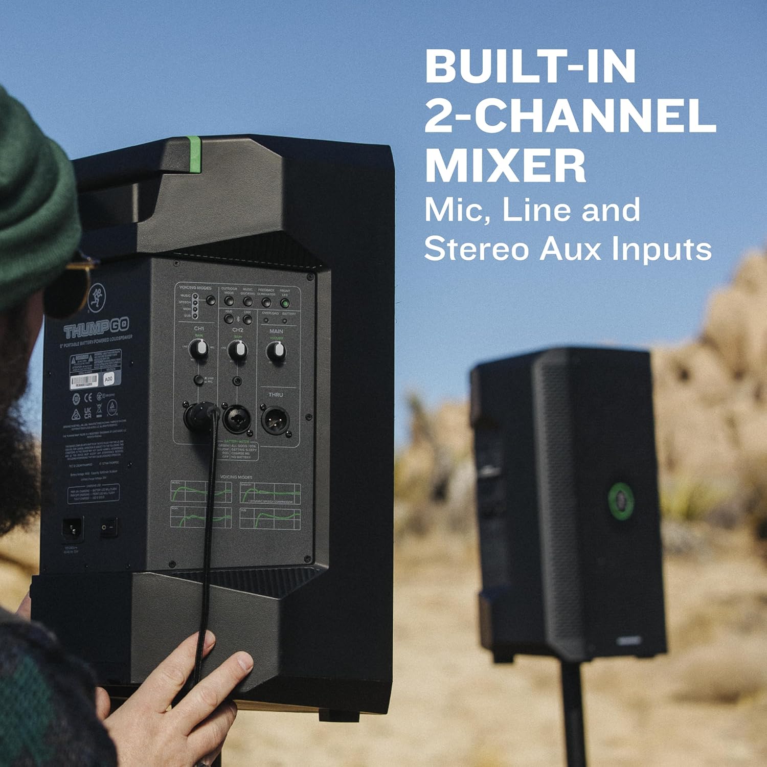 Mackie Thump Series, Thump GO 8-Inch Portable Battery-Powered Loudspeaker