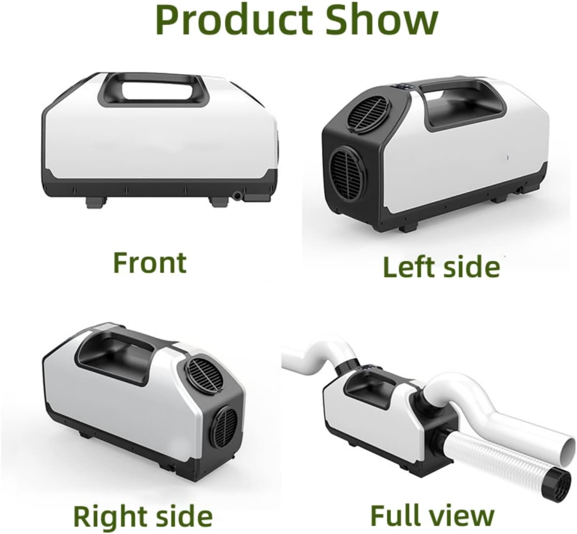 Tent air conditioner, New energy portable tent electric air conditioner, DC24v,2388btu,variable frequency fully automatic adjustment