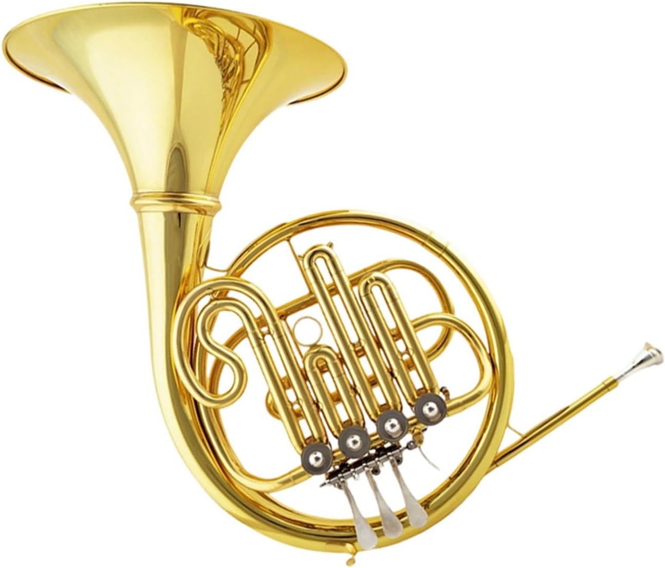 4 Key French Horn French Horn B Flat Four Key Single Row Double Row Wind Instrument(1)