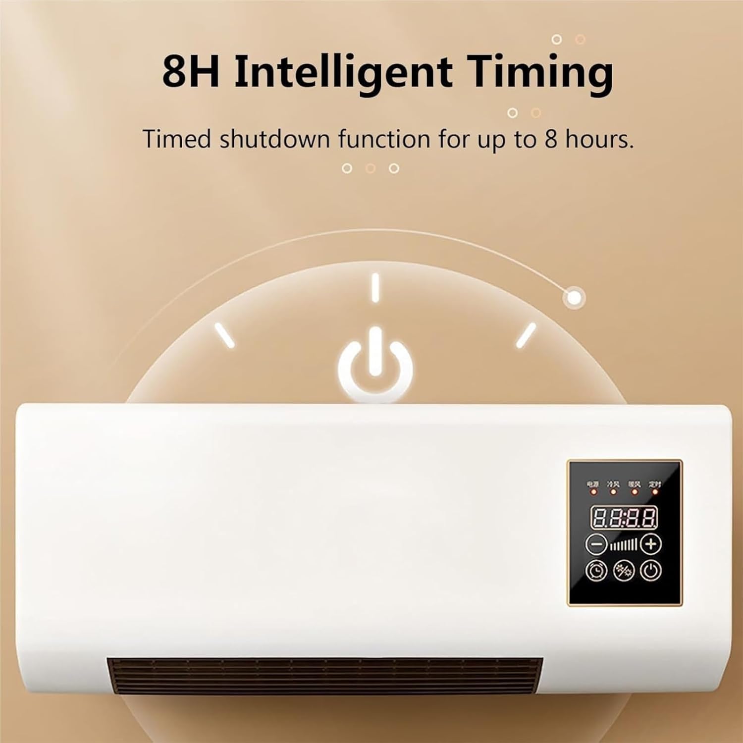 1800W Ductless Air Conditioner,3 in 1 Portable Wall Mounted Air Conditioner,Wall Mounted with Remote Control & Timer, Efficient Cooling Solution for Home Comfort