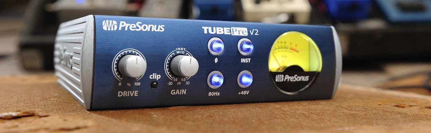 Presonus TubePre v2 Tube Preamplifier DI Box