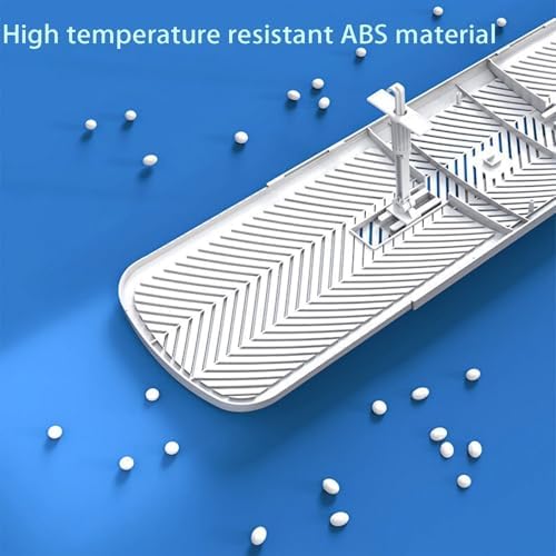 Air conditioning deflector Side Outlet Retractable length Central AC Air Flow Deflector, Adjustable Air Conditioner Deflector, Air Wing Baffle Wind Direction Windshield