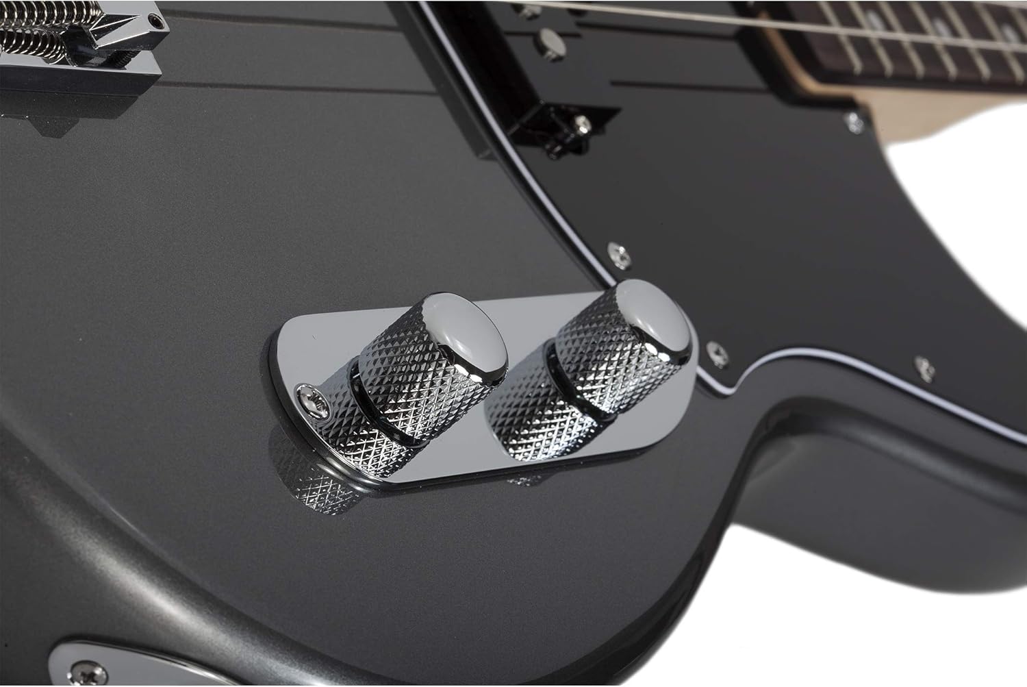 Schecter 1440 Banshee Bass Guitar, Carbon Gray