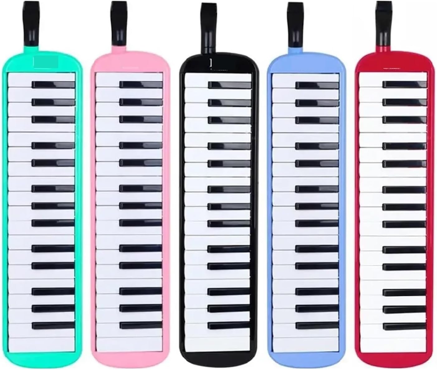 Melodica Melodica 32/37 Keys Piano Keyboard Mouth Organ Musical Beginner Children Educational Gift(IRIN 37 Keys Black)