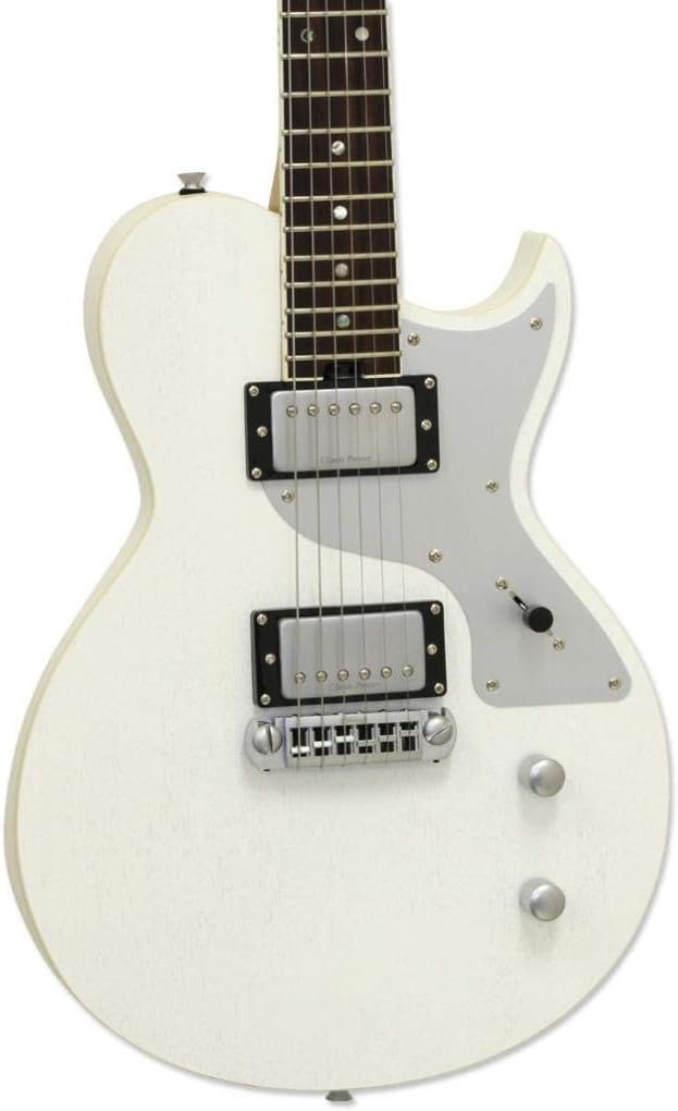 ELECTRIC GUITAR ARIA LP 718-MK2-BROOKLYN WHITE - 718OPWH