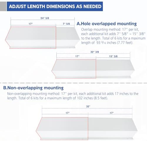 TOPOWN Metal HVAC Lines Cover for Central Air Conditioner 4x4