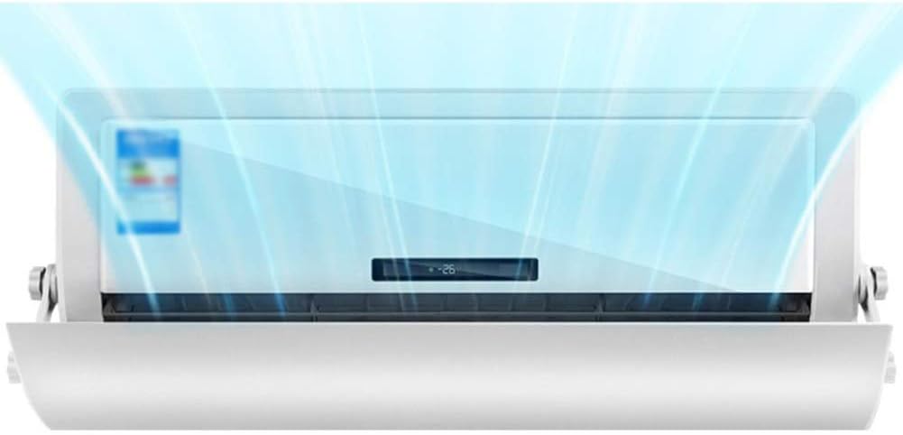 Wall-mounted Air Conditioner Deflector Shield, 180° Rotation Anti Direct Blowing Baffles for Home/Office