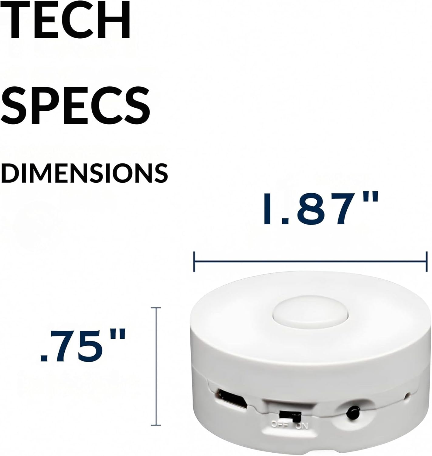 RediTech Go™ White Recordable Voice Modules – 100 Pack – 4-Minute Audio Playback – Upload MP3 Files – for Plush Toys, Crafts, Pillows & Keepsakes – Batteries Included