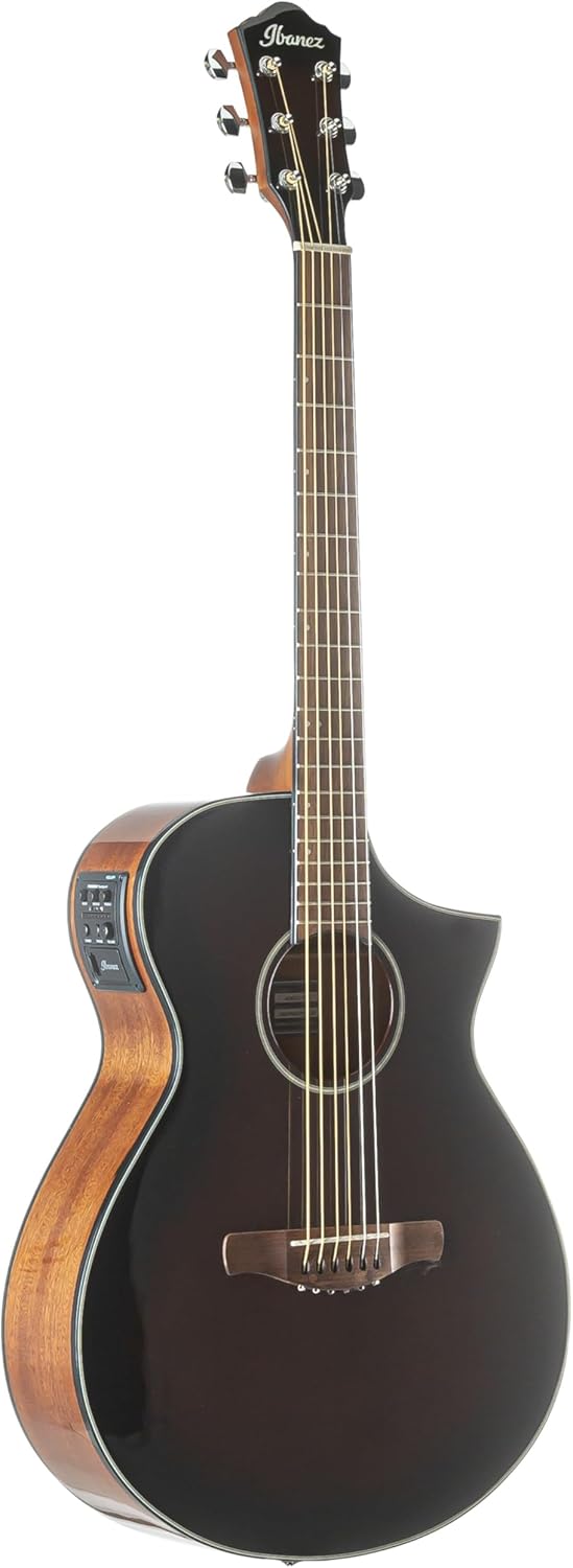 Ibanez AEWC11 Dark Violin Sunburst High Gloss Electro-Acoustic Guitar
