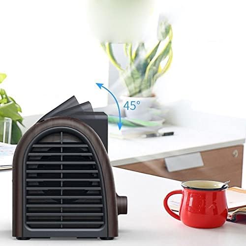Evaporative Coolers Air Conditioners, Mini Fan Air Conditioning Refrigeration Desktop Small Fan, Student Dormitory Office Office Bed Silent Leafless Fan Heating & Cooling