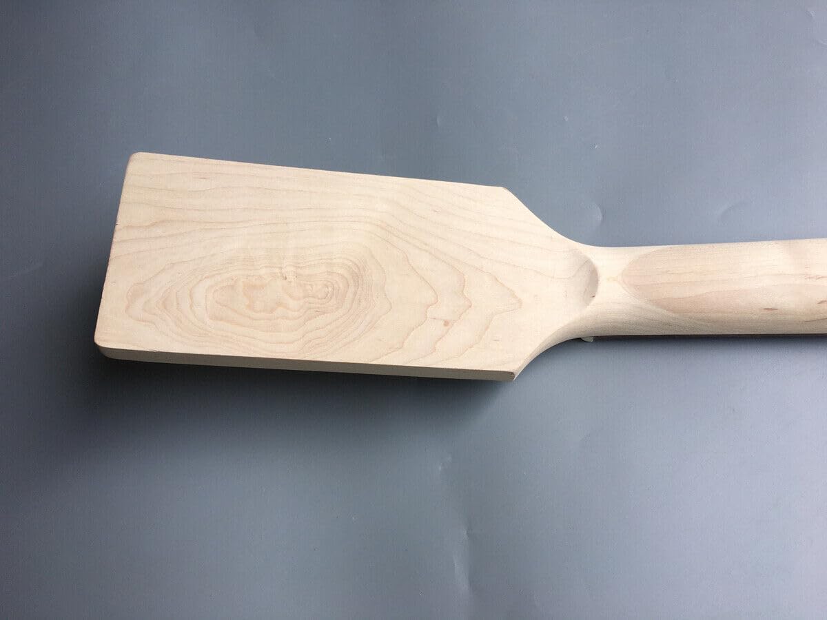 7 String Electric Guitar Neck 22 Fret 24.75inch Maple Rosewood Paddle head Guitar Neck Wide Unfinished guitar parts Replacement (7 String Not inlaid)