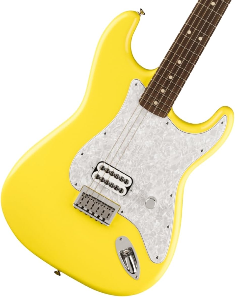 Fender Tom DeLonge Stratocaster Electric Guitar - Graffiti Yellow