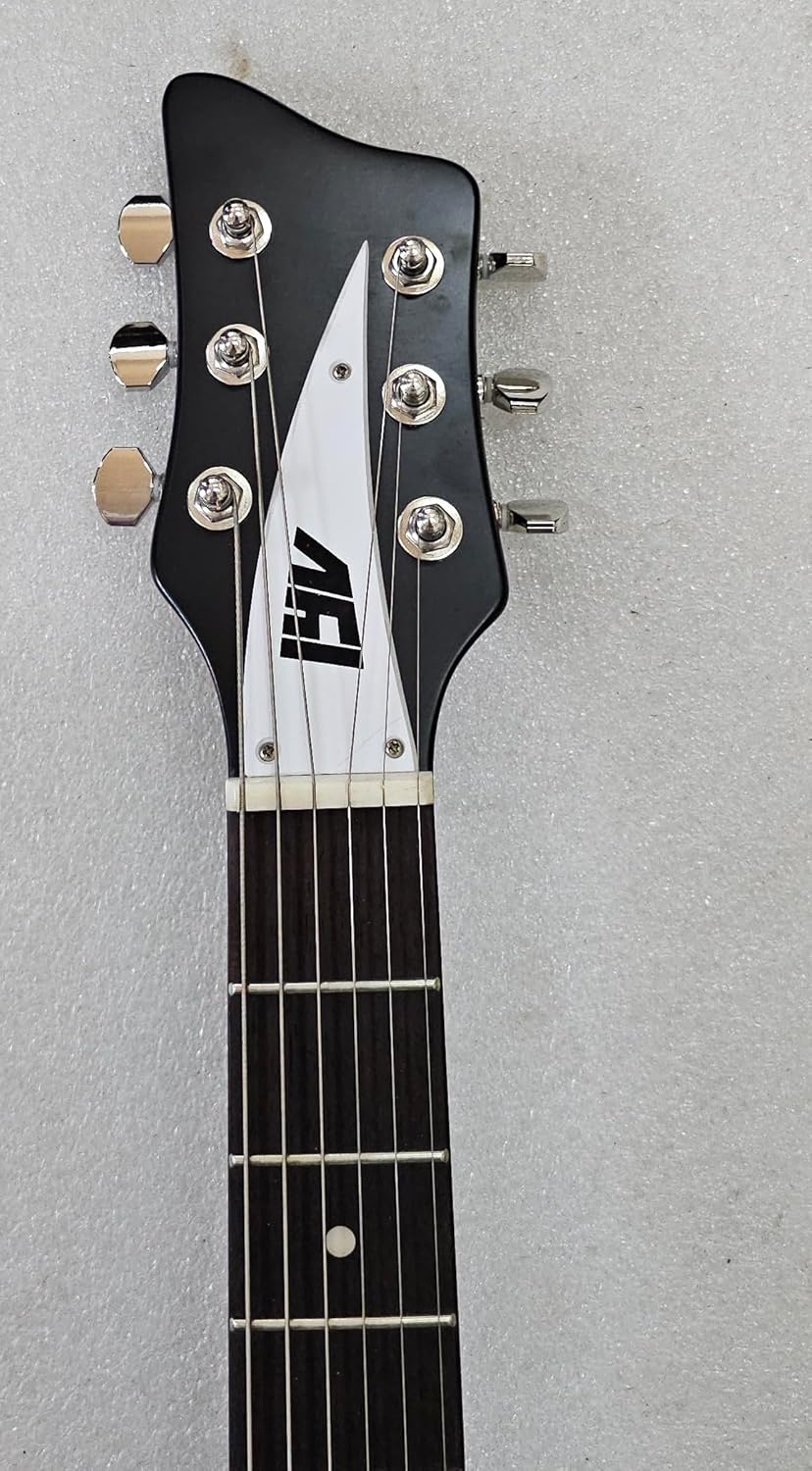 IYV-IRK-300 Semi Hollow Electric Guitar, Black