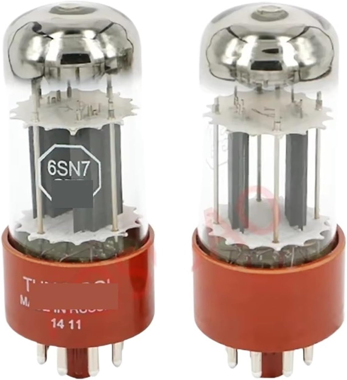 6SN7 6SN7GTB Vacuum Tube Precision Matching Valve Replaces 6N8P 6H8C CV181 5692 Tube for Amplifier(4PCS)