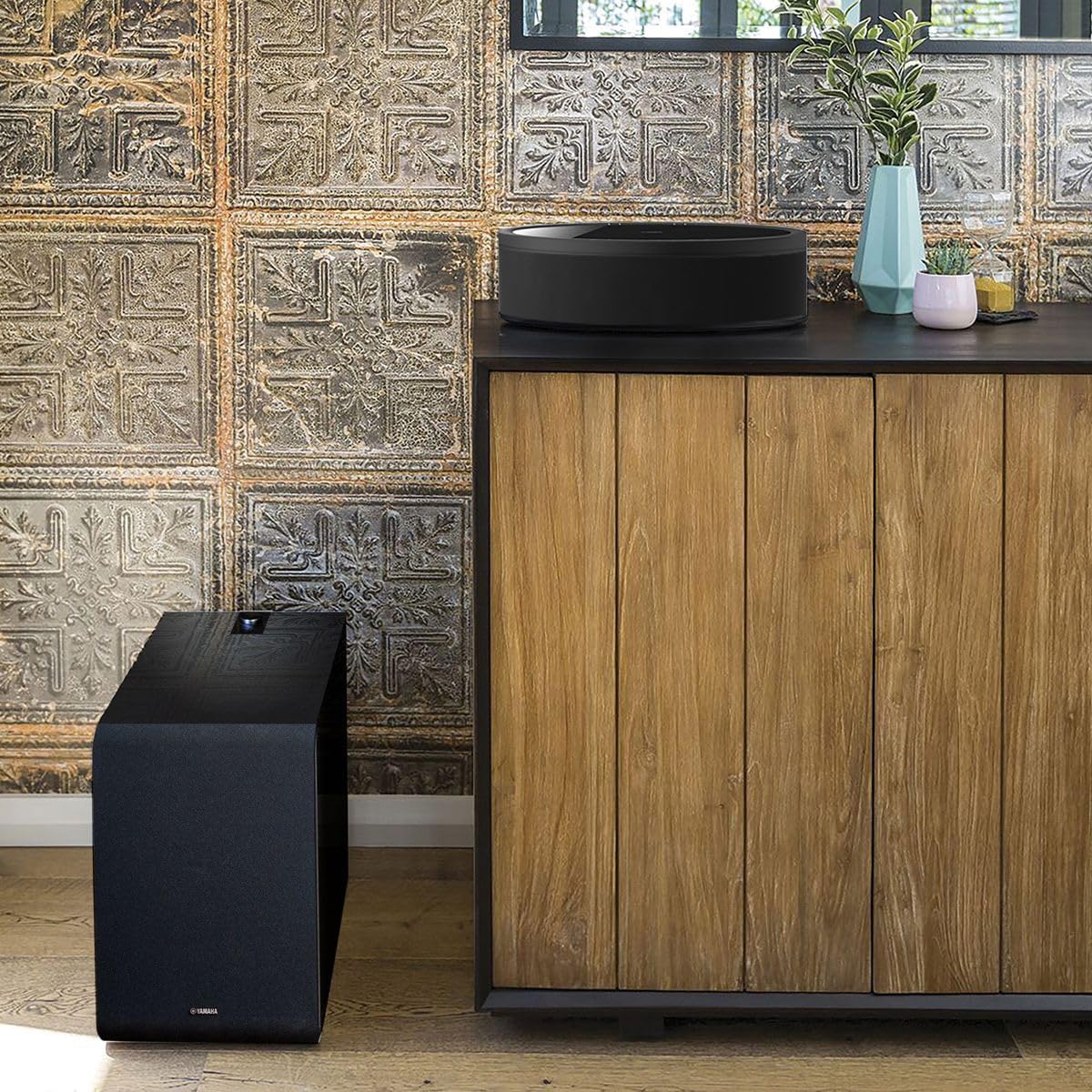 Yamaha Audio MusicCast 50 Wireless Speaker for Streaming Music, Compatible with Alexa (Black)