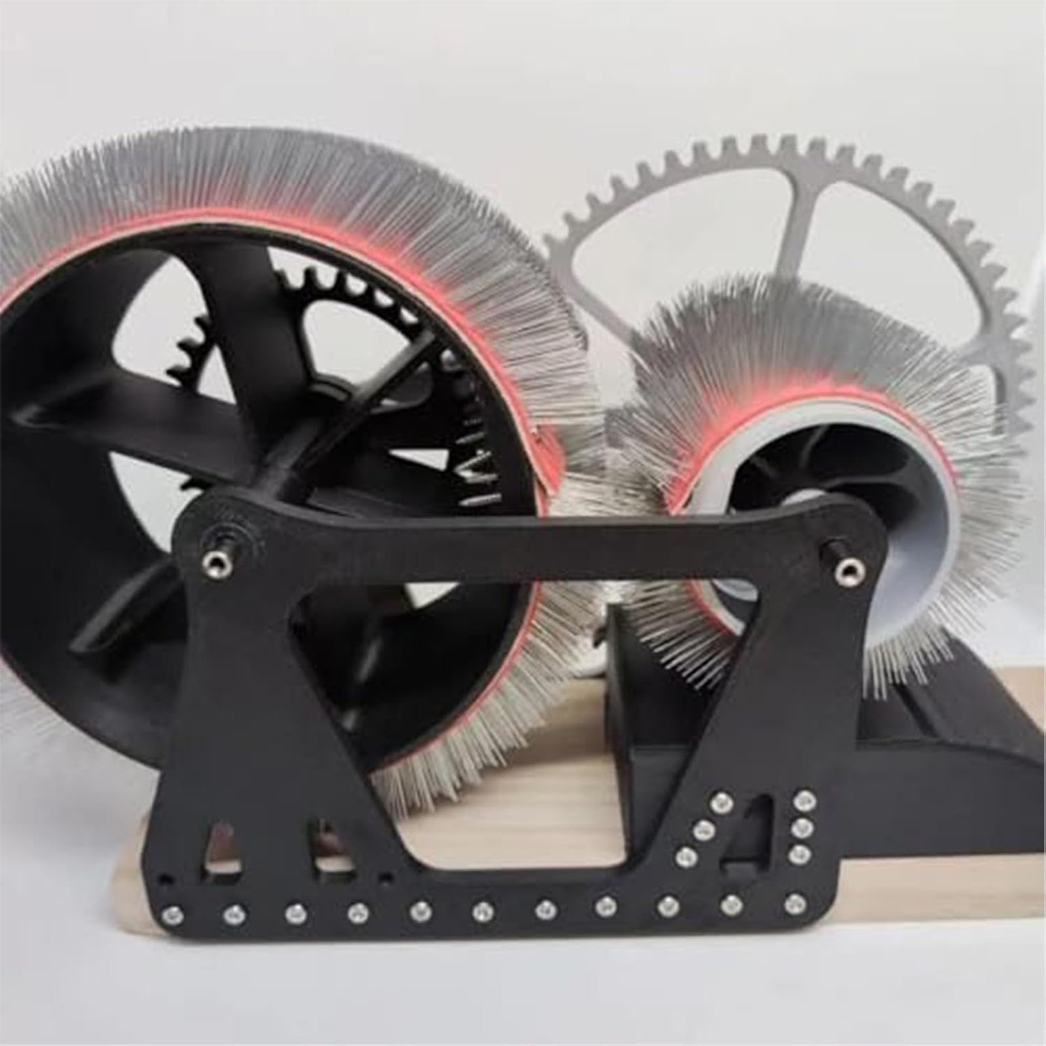 Wool Carding Machine, Manual Wool Felt Drum Carder for DIY Craft, Fast Color Mixing, Combing, Spinning, Ideal for Carding Wool Fibers and Making Felt Projects