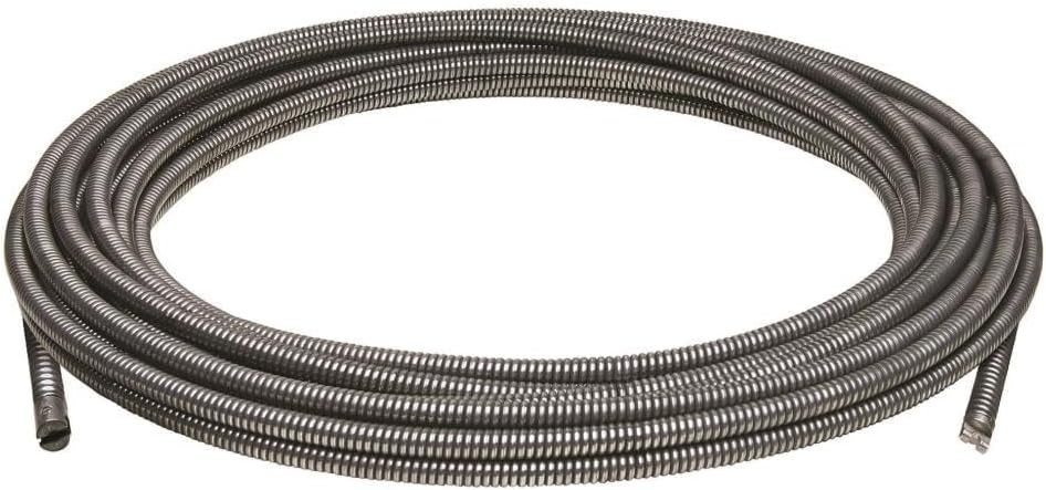 RIDGID 41697 C-100 Inner Core Cable for K-750, K-750R & 87582 C-32IW Integral Wound Cable for K-400, K-400AF, and K-3800 Drum Machines, 3/8