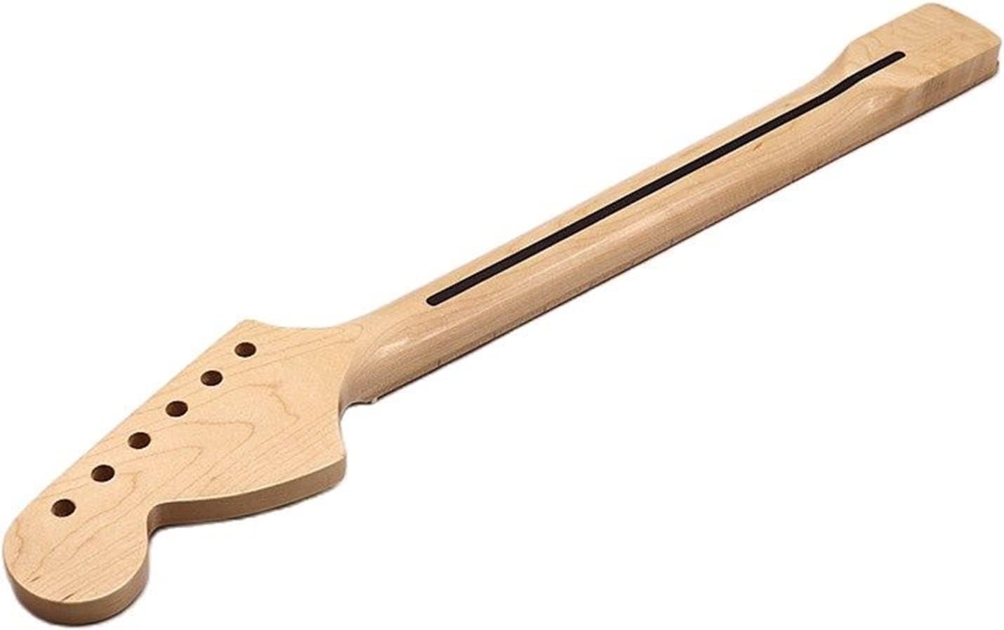 TSTS Electric Guitar Neck Natural Color Maple Big Head Neck for ST Electric Guitar Guitar ​Neck Replacement