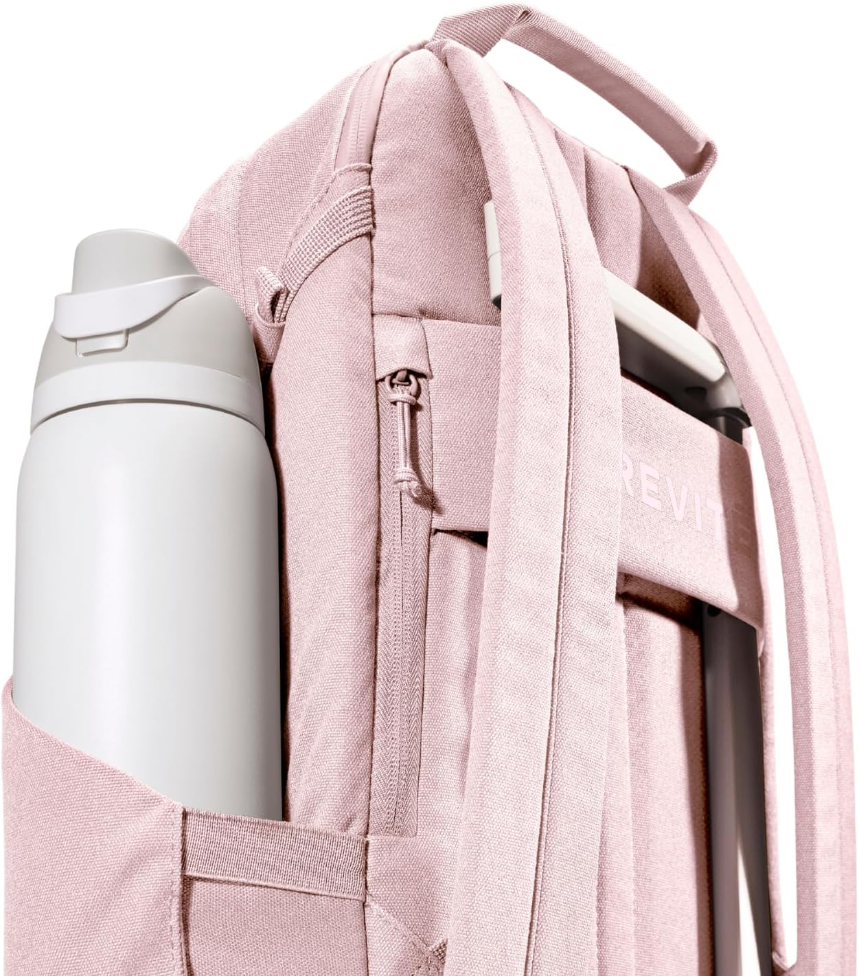BREVITE - The Jumper - Compact Camera Backpacks for Photographers - A Minimalist & Travel-friendly Photography Backpack Compatible With Both Laptop & DSLR Accessories 18L (Blush Pink)